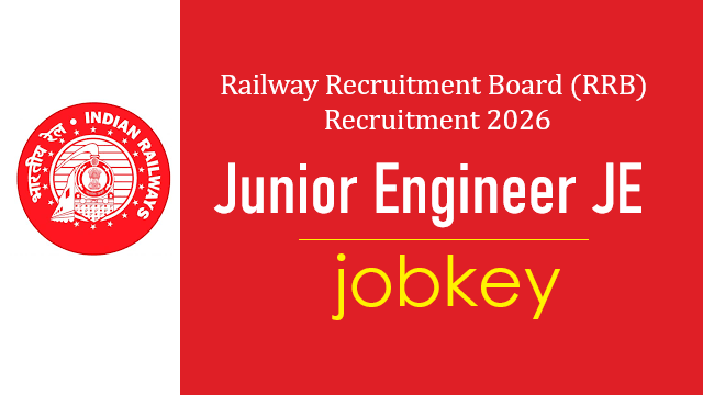 Railway RRB Junior Engineer Online Form 2026-jobkey